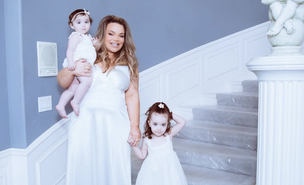 Trisha Paytas and her daughters